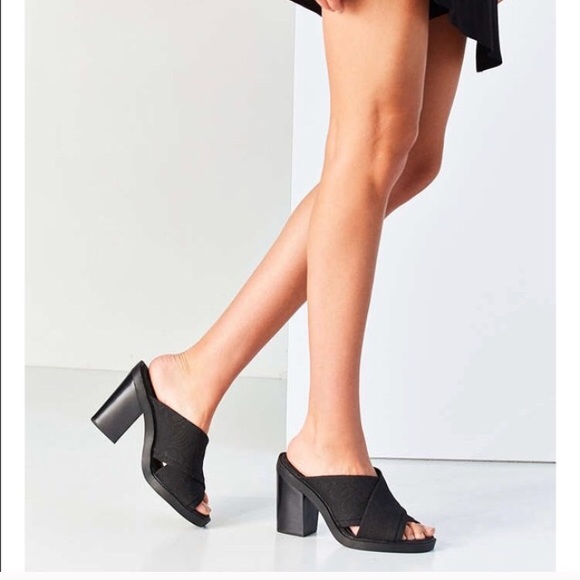 Urban Outfitters Shoes - NWOT urban outfitters tapestry black mules